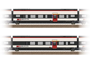 Ergänzungswagen-Set 3 zum RABe 501 Giruno