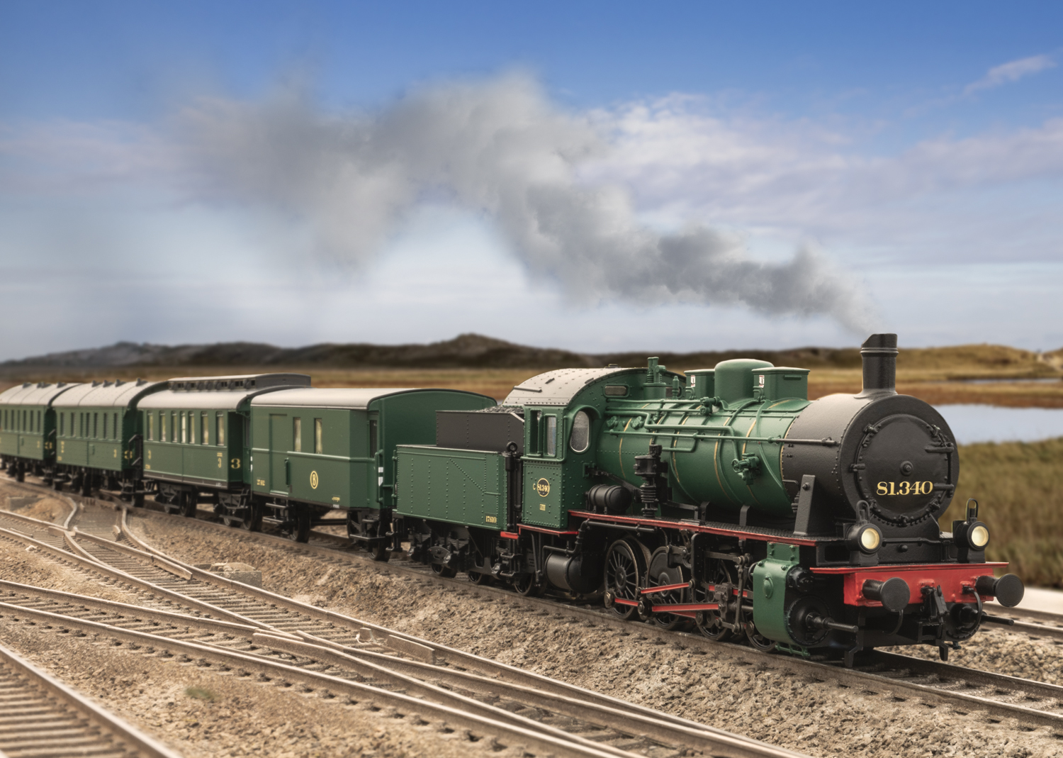 Dampflokomotive Serie 81 - 2