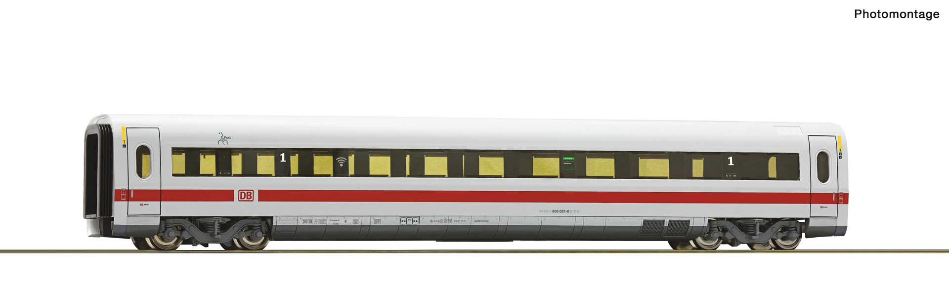 Mellanvagn ICE 1. Kl.