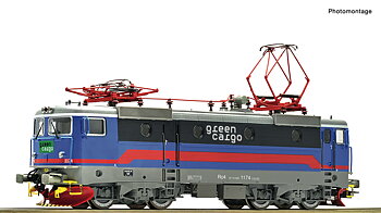 Ellok Rc4 Green Cargo, DC