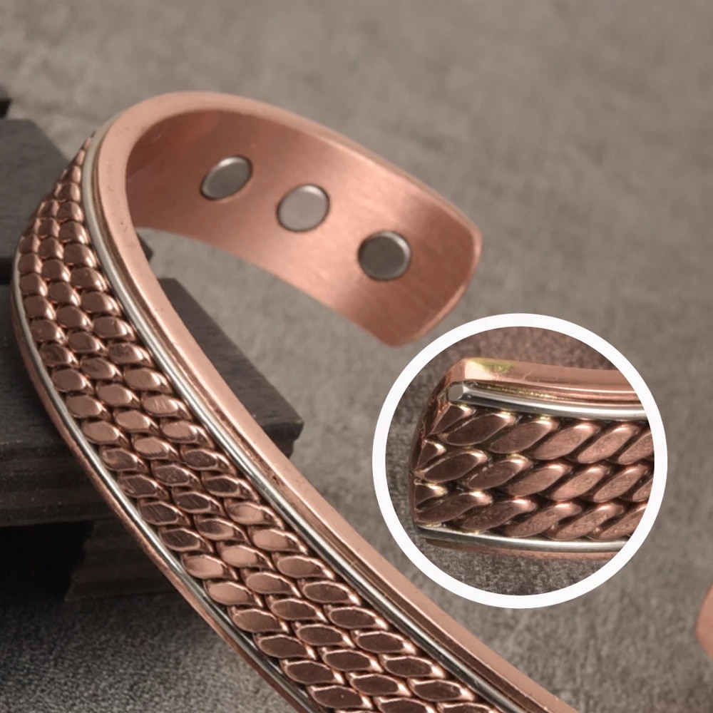 Magnetarmband i Antik Koppar - 3