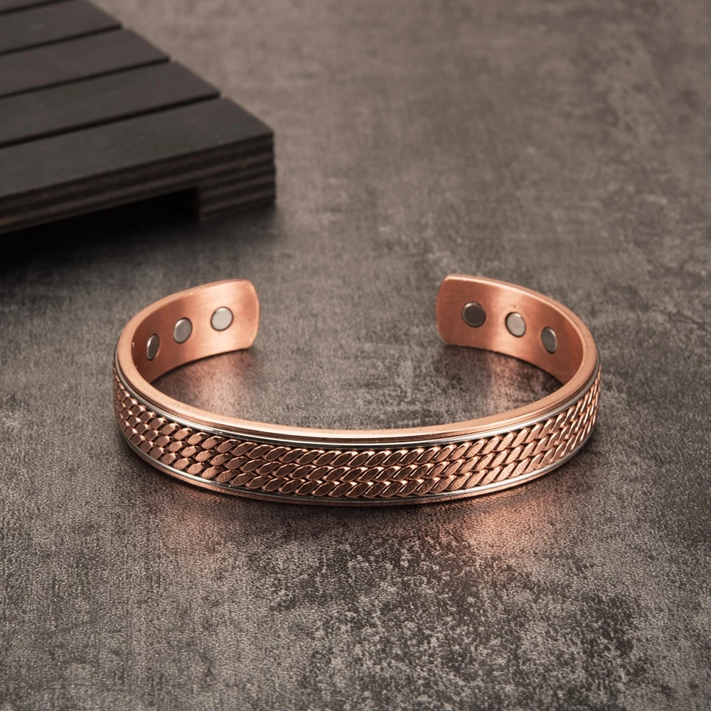 Magnetarmband i Antik Koppar - 2