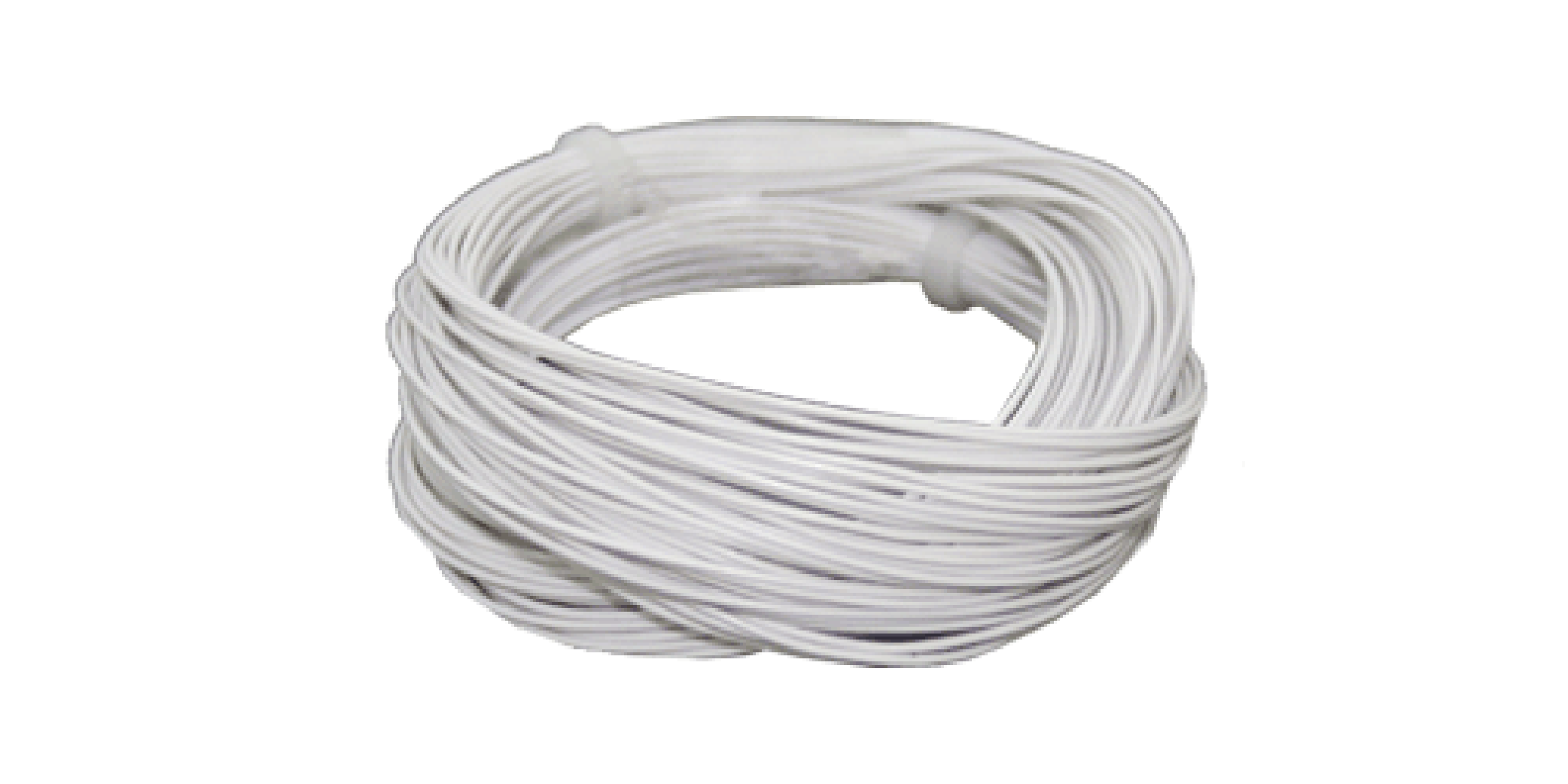 Hochflexibles Kabel, Durchmesser 0,5mm, AWG36, 10m Wickel, Farbe weiss