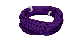 Tunn dekoderkabel, Ø 0.5mm, AWG36, violett