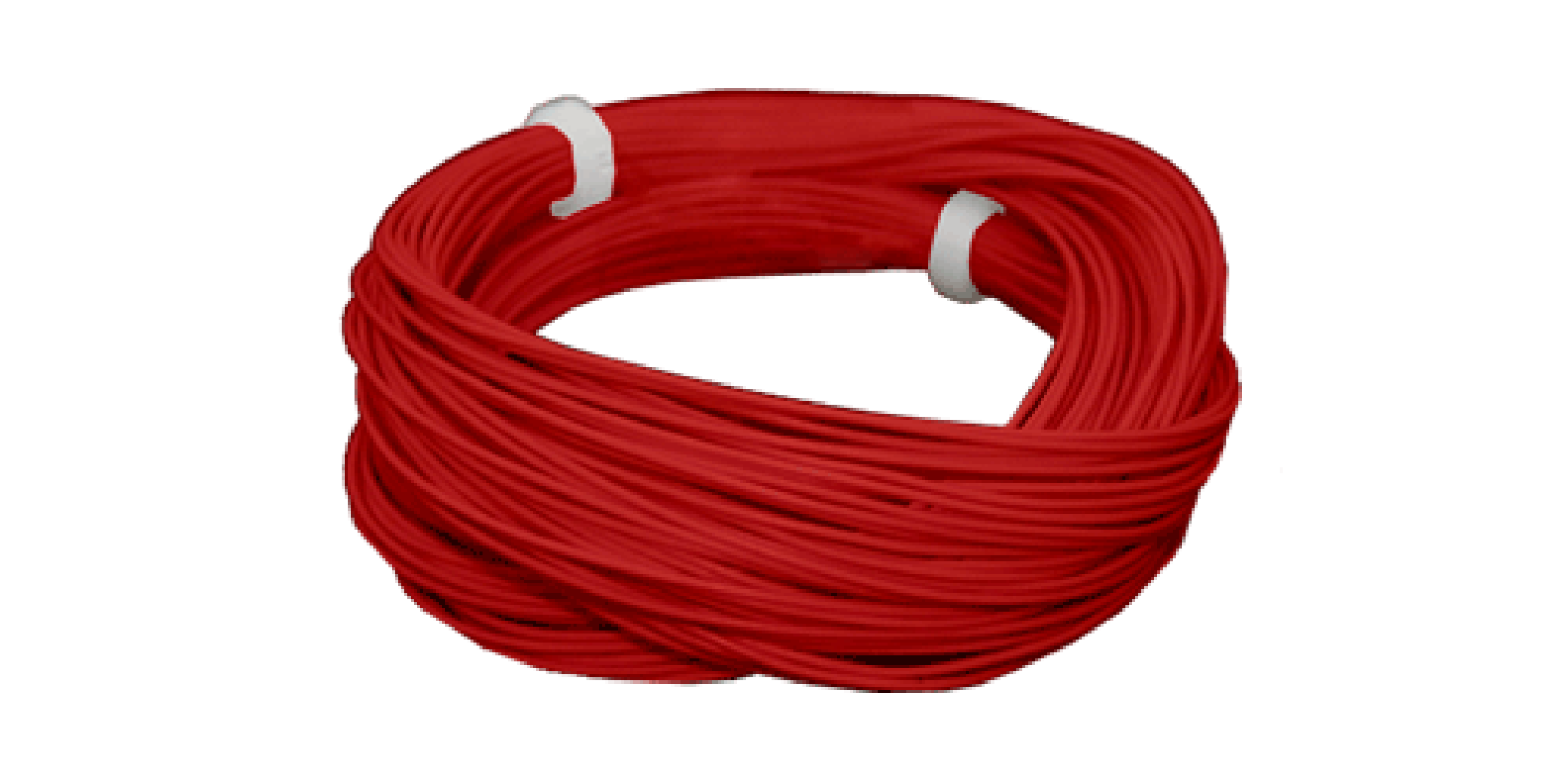 Tunn dekoderkabel, Ø 0.5mm, AWG36, röd