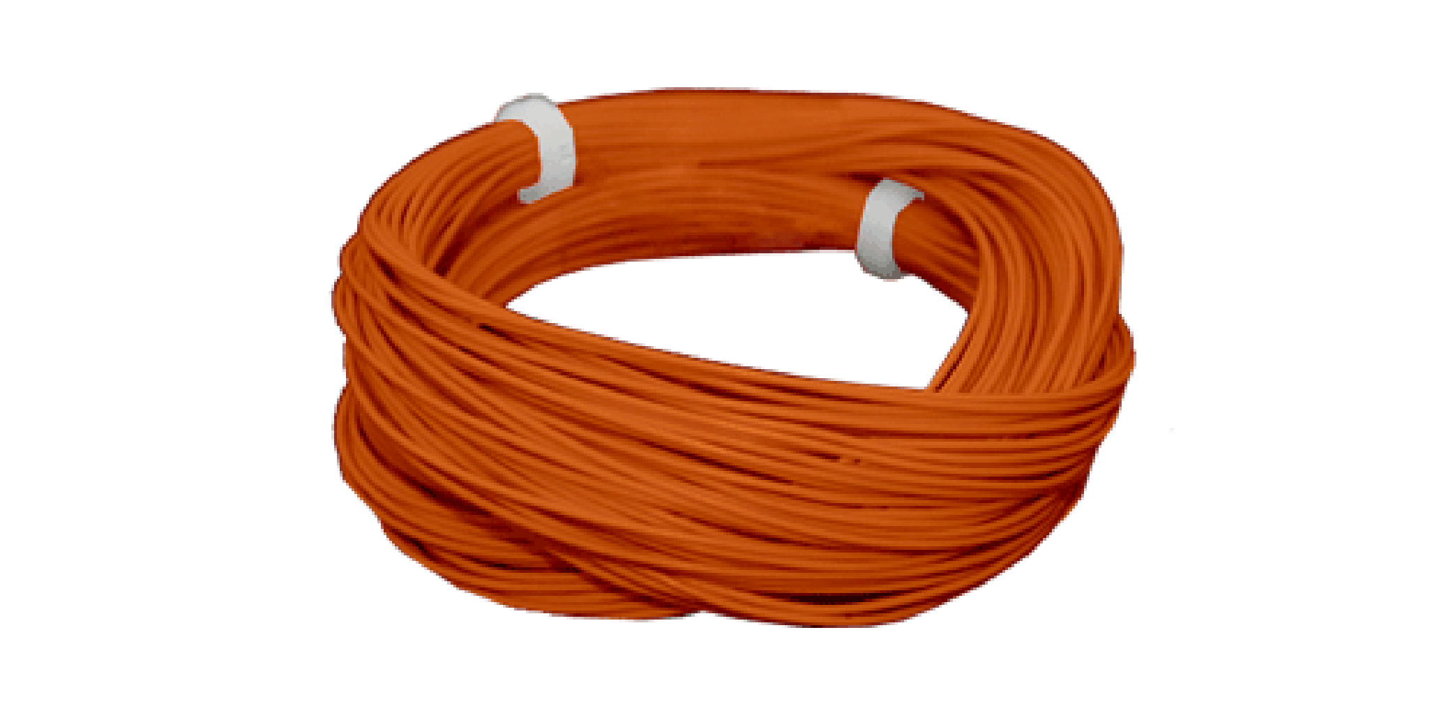Tunn dekoderkabel, Ø 0.5mm, AWG36, orange