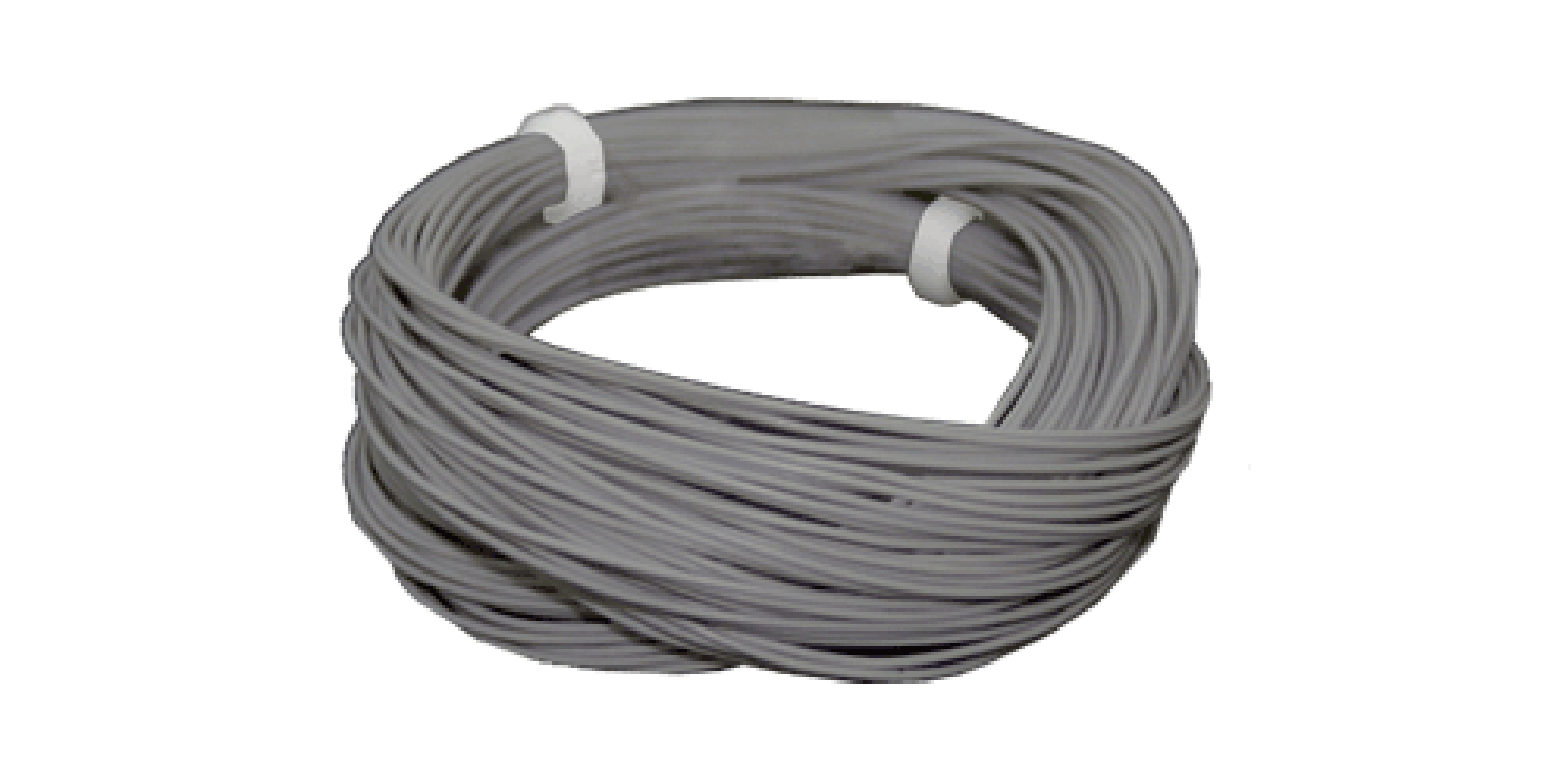 Tunn dekoderkabel, Ø 0.5mm, AWG36, grå