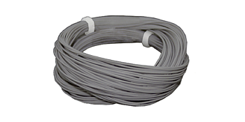 Tunn dekoderkabel, Ø 0.5mm, AWG36, grå