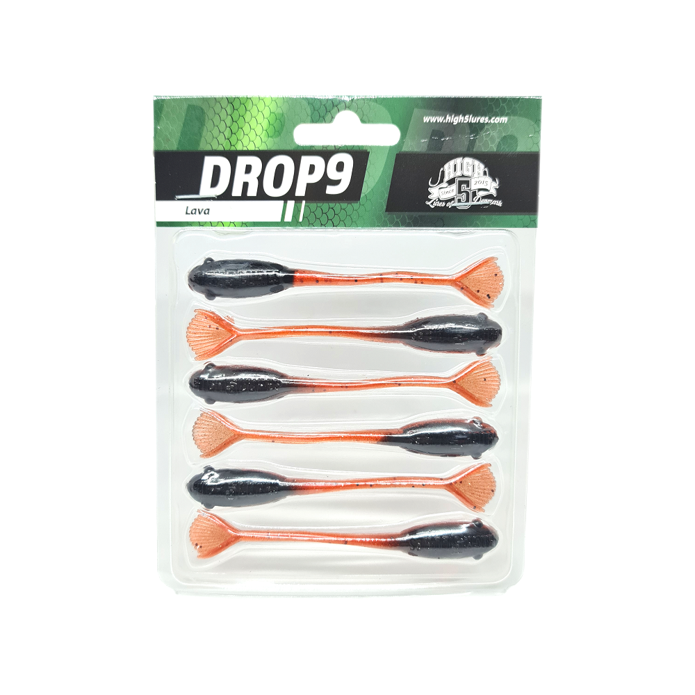 High 5 Lures Drop9 - 9 cm 6-pack - 7