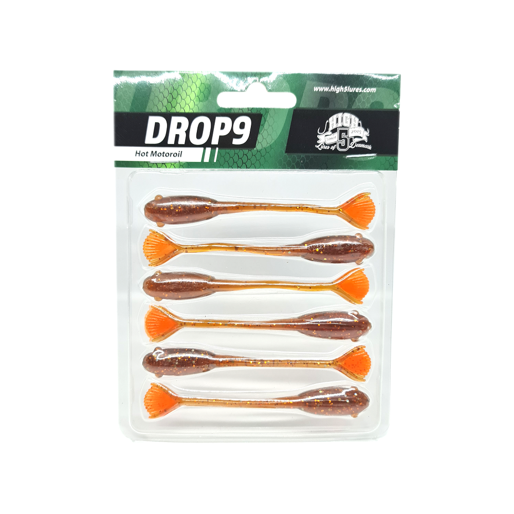 High 5 Lures Drop9 - 9 cm 6-pack - 9