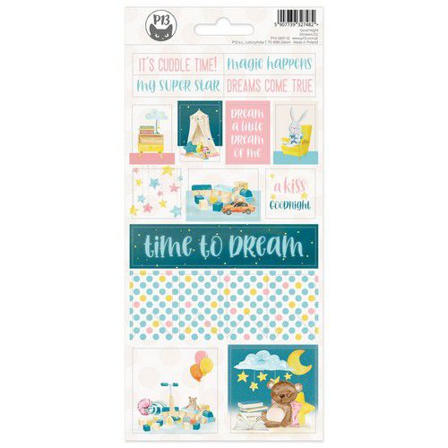 Piatek13 - Sticker sheet Good Night 02 