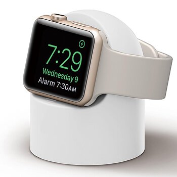 Silikonstativ för Apple Watch - Vit