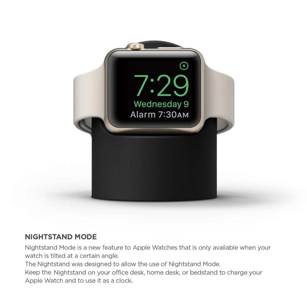 Silikonstativ för Apple Watch - Svart - 2