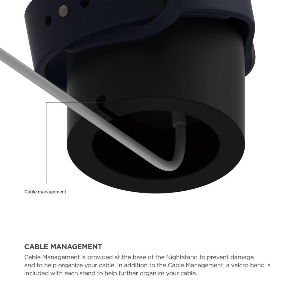 Silikonstativ för Apple Watch - Svart - 3