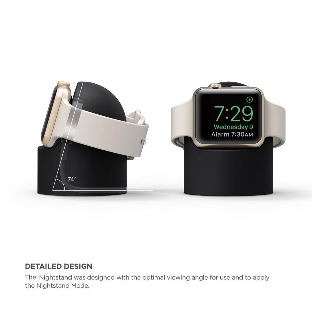 Silikonstativ för Apple Watch - Svart - 5