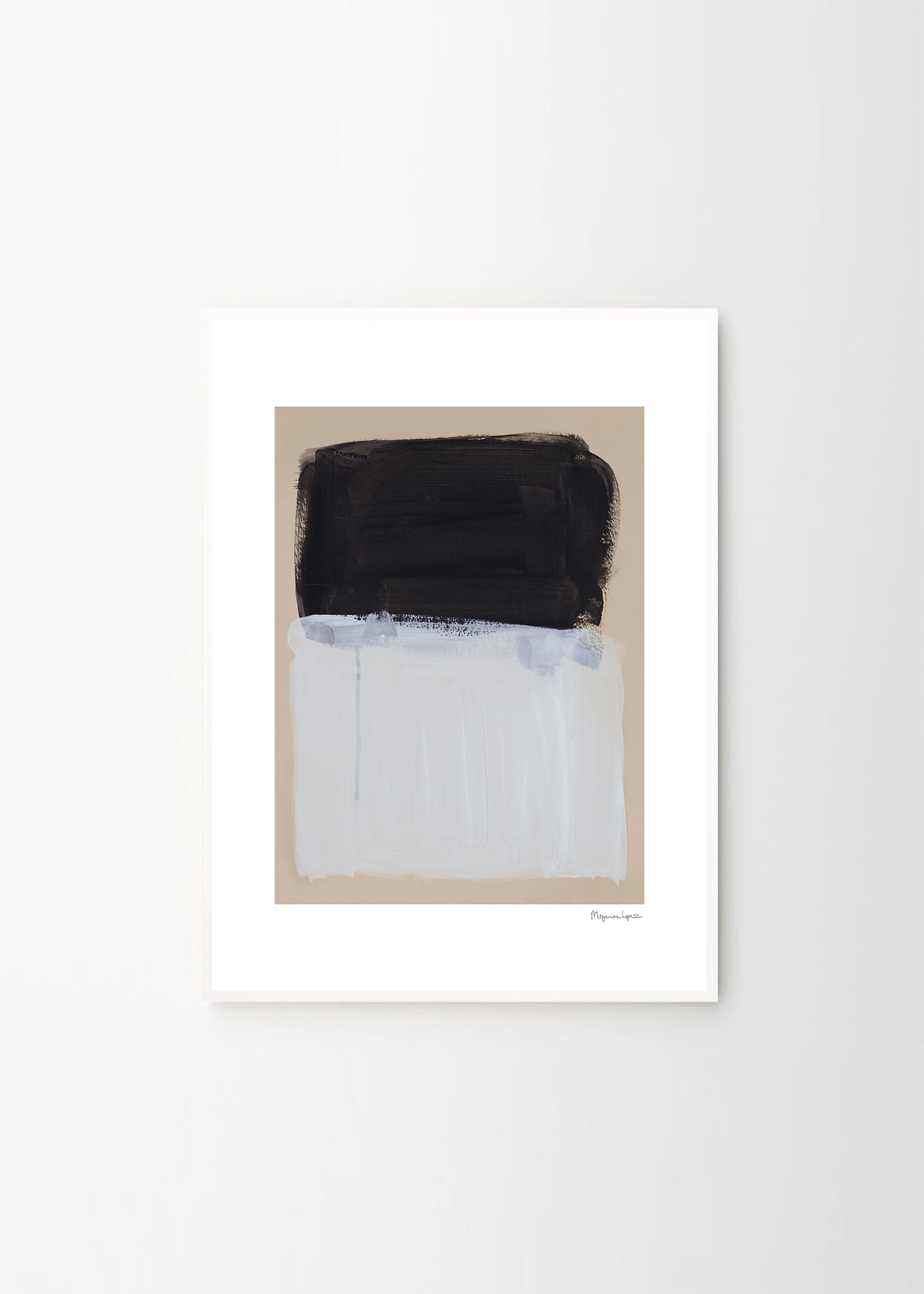 Poster Painted Surface 30x40 cm - 3