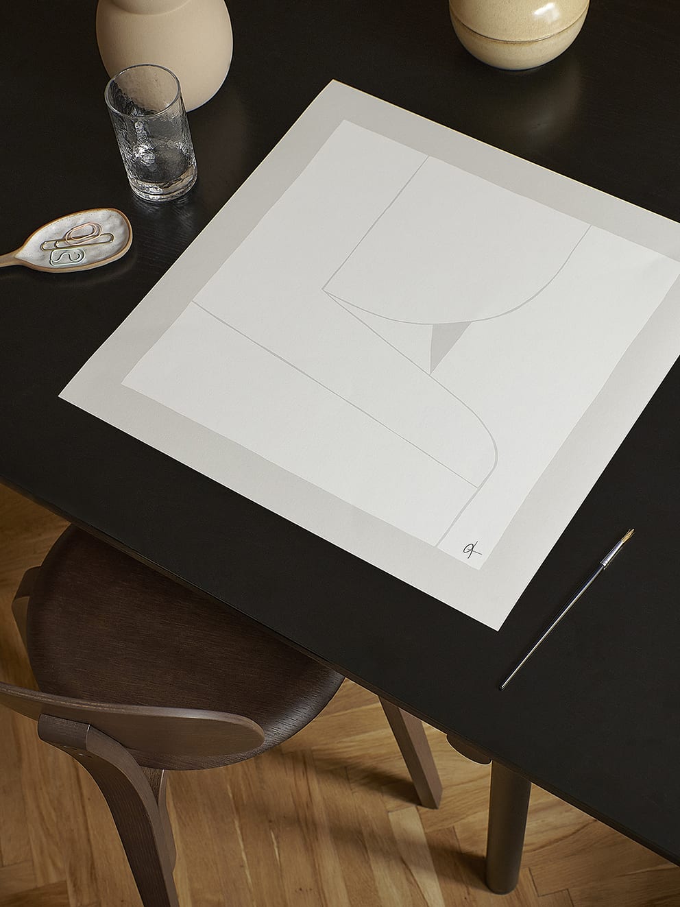 Poster 10am 50x50 cm - 2