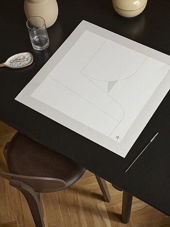 Poster 10am 50x50 cm