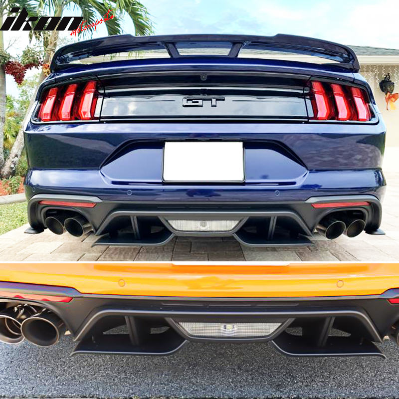 Defuser Kitt Bak (MUSTANG 18-21 GT, 19-21 Ecoboost w/ Active Exhaust) - 4