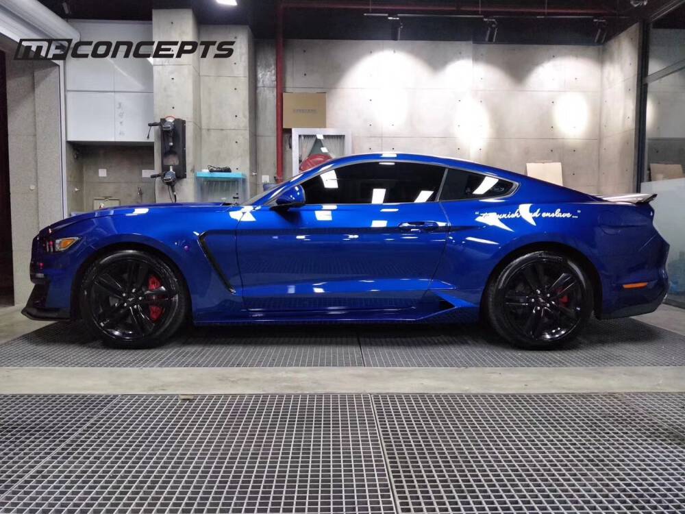 GT350 Style Framskärmar - Stål (MUSTANG 15-17 GT, EcoBoost, V6) - 3