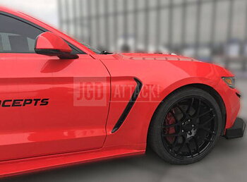 GT350 Style Framskärmar - Stål (MUSTANG 15-17 GT, EcoBoost, V6)