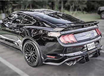 GT PERFORMANCE Vinge - Blank Svart (MUSTANG 15-21 all)