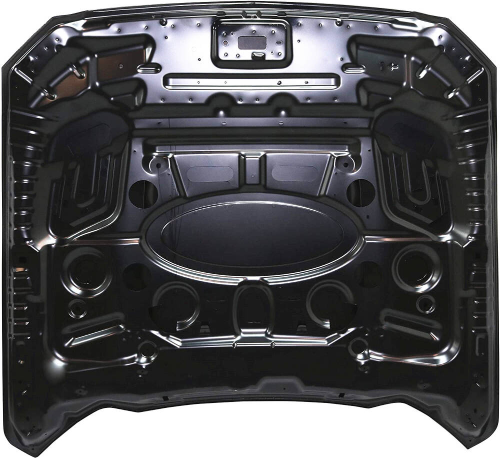 OE Style Aluminum Huv - Olackad (MUSTANG 15-17 GT, Ecoboost, V6) - 5