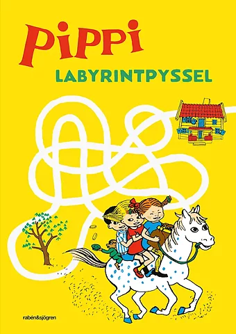 Pippi labyrintpyssel Boken