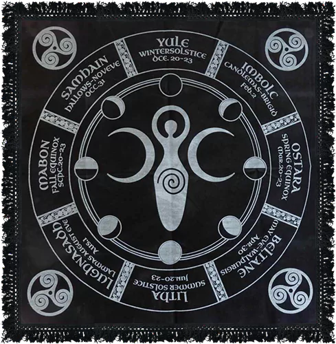 Altarduk - Wicca Kalendar 