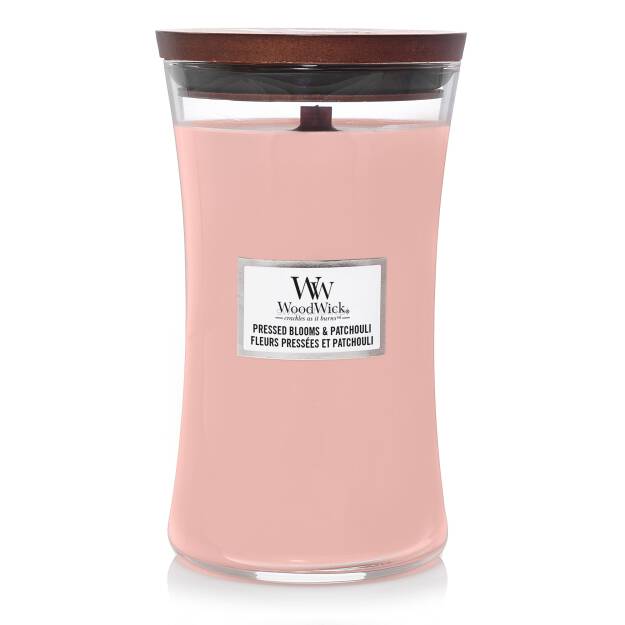 Woodwick Pressed Blooms & Patchouli Large 