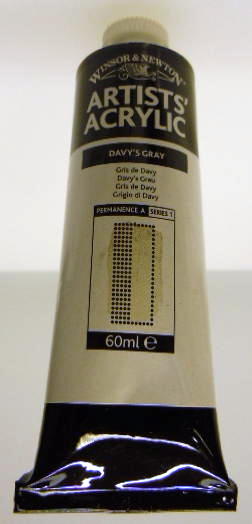 Winsor&Newton ARTSITS´ ACRYLIC Davy´s Grey 217