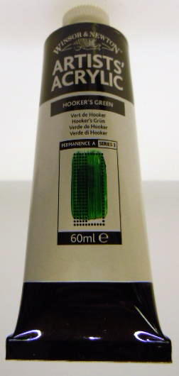 Winsor&Newton ARTSITS´ ACRYLIC Hooker´s Green 311