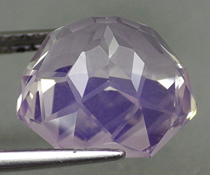 Piedra preciosa de cuarzo lavanda natural sin tratar muy rara de 8,46 ct - 3