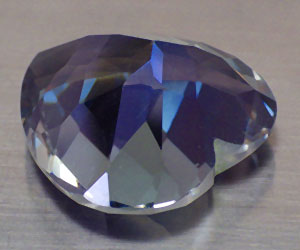 Piedra preciosa de cuarzo azul azotico natural muy grande de 16,44 ct - 2
