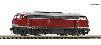 Diesel locomotive 218 145 -2, DB