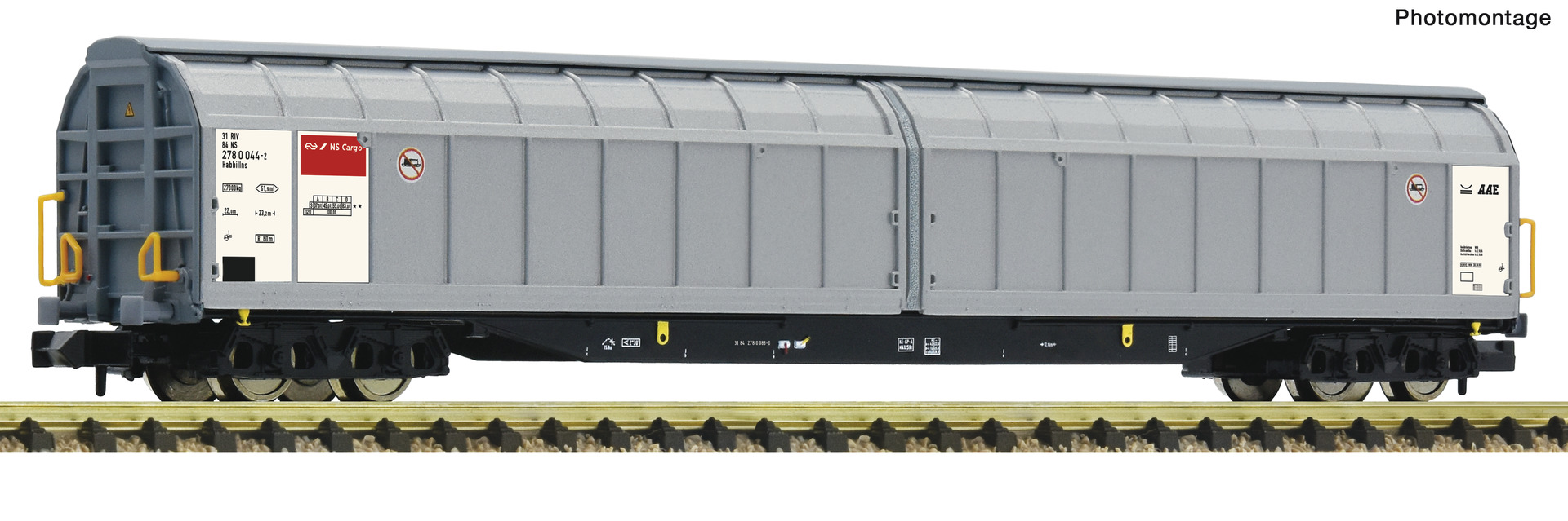 Skjutdörrsvagn Habins NS Cargo