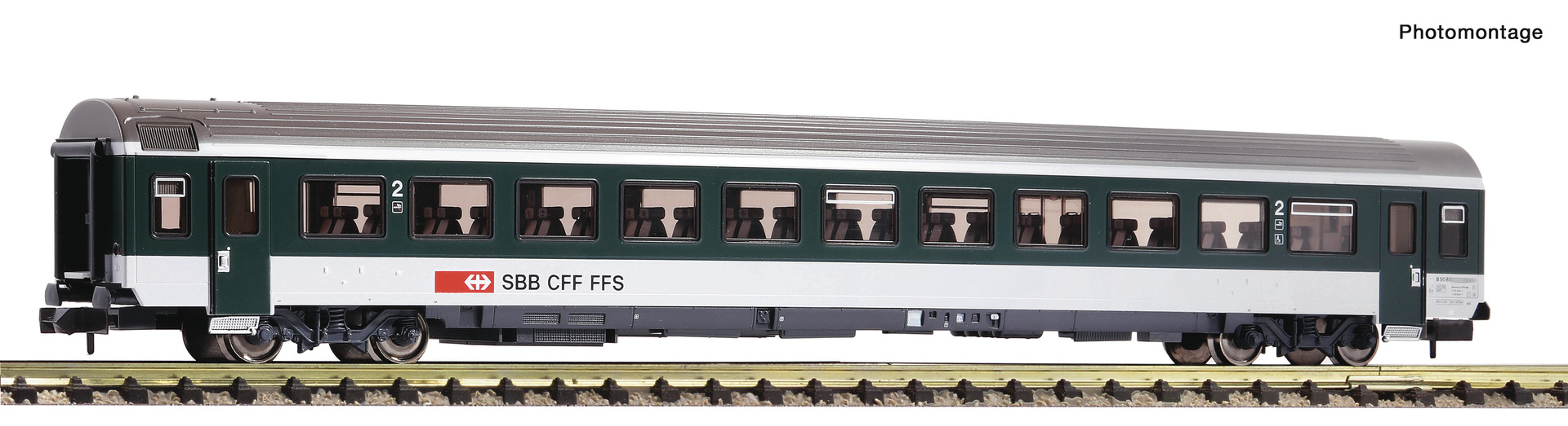 Sittvagn 2.kl. EW IV, SBB #1