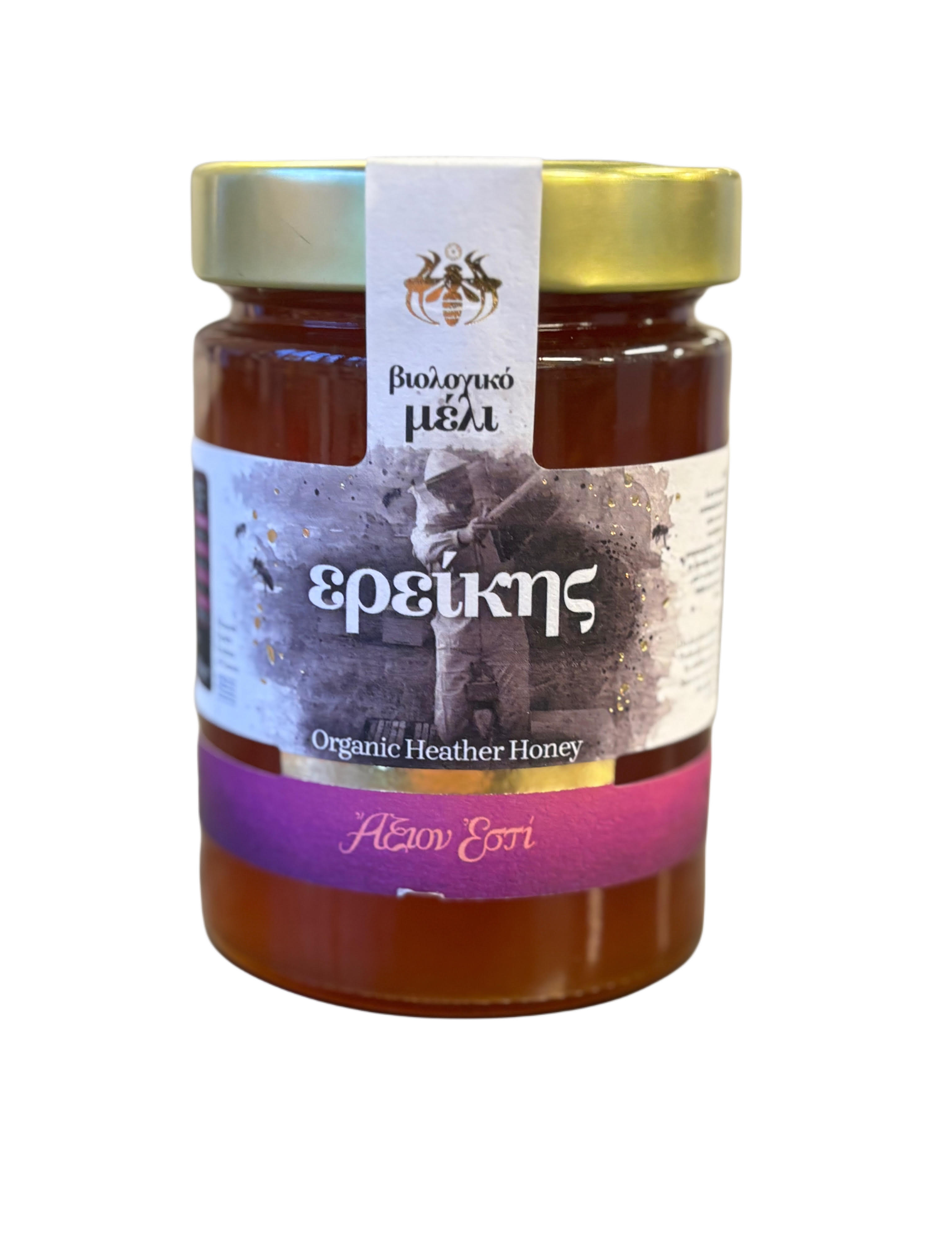 Honey, Organic, heather honey, Axion Esti, 450g