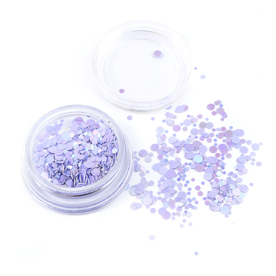 Sequins AB Lila