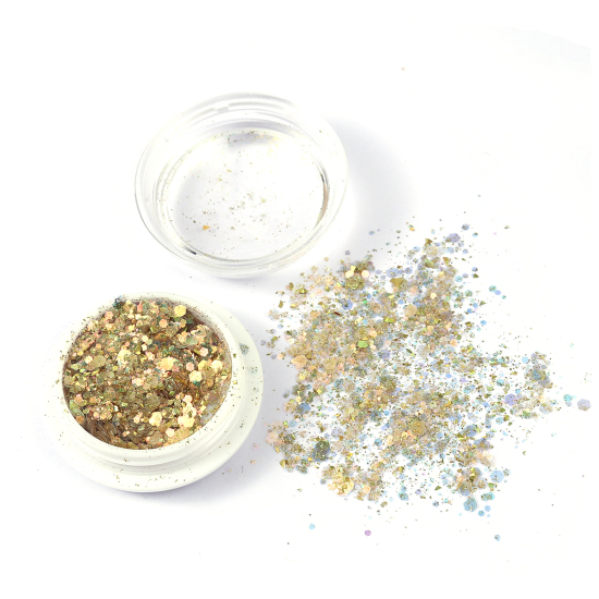 Glitterpaljetter,  Guld AB