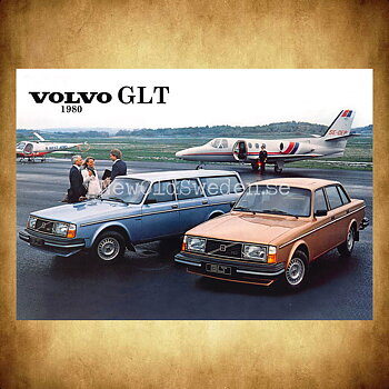 Volvo GLT - 1980 - Vykort A5