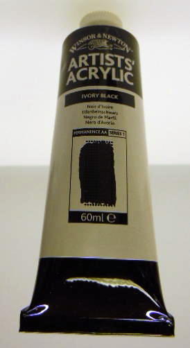 Winsor&Newton ARTSITS´ ACRYLIC Ivory Black 331
