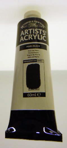 Winsor&Newton ARTSITS´ ACRYLIC Mars Black 386