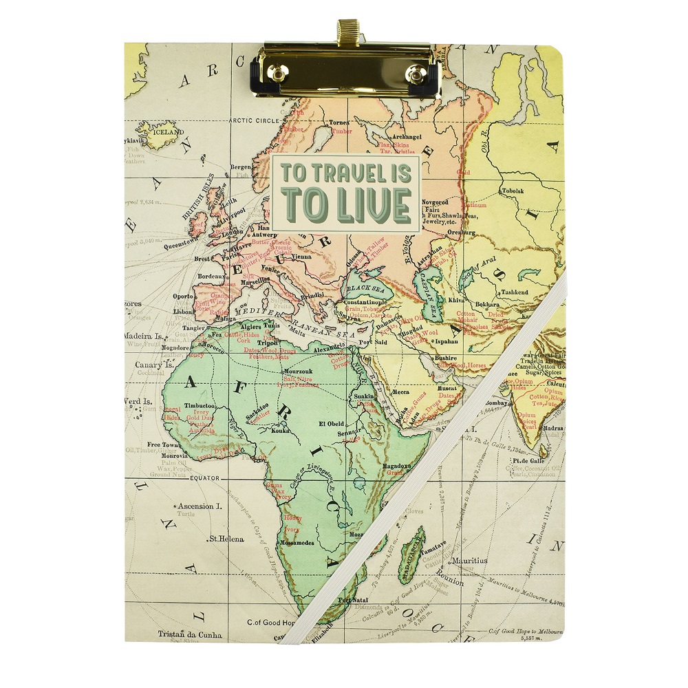 Take notes, Clipboard folder (skrivplatta), Travel