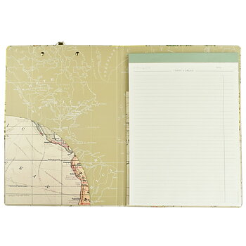 Take notes, Clipboard folder (skriveplade), Travel