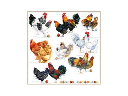 Servetter | Höns | 20-pack