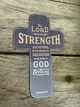 Bokmärke - The Lord is my strength