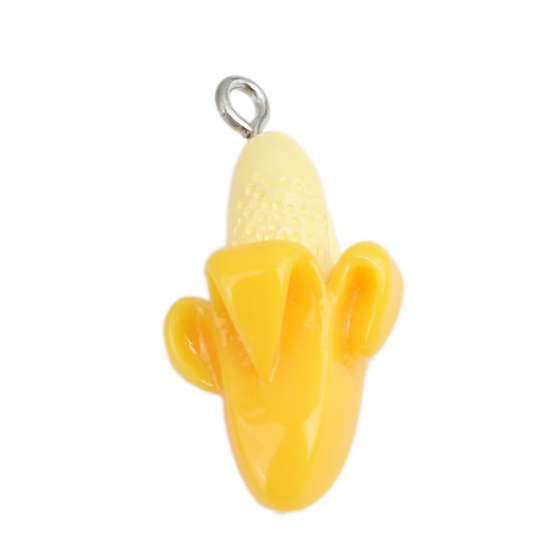 Pendant / Charm,  Banana 3d Resin
