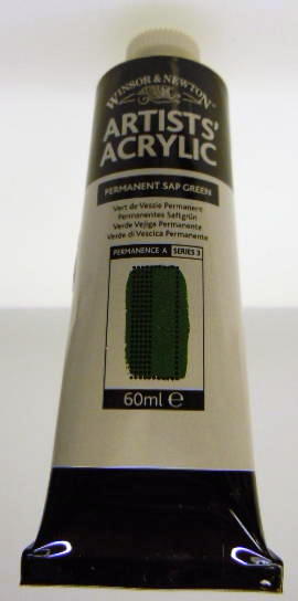 Winsor&Newton ARTSITS´ ACRYLIC Permanenet Sap Green 503