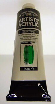 Winsor&Newton ARTSITS´ ACRYLIC Phthalo Green Yellow Sade 521